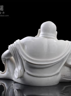 弥勒佛招财大师办公室德化白瓷
