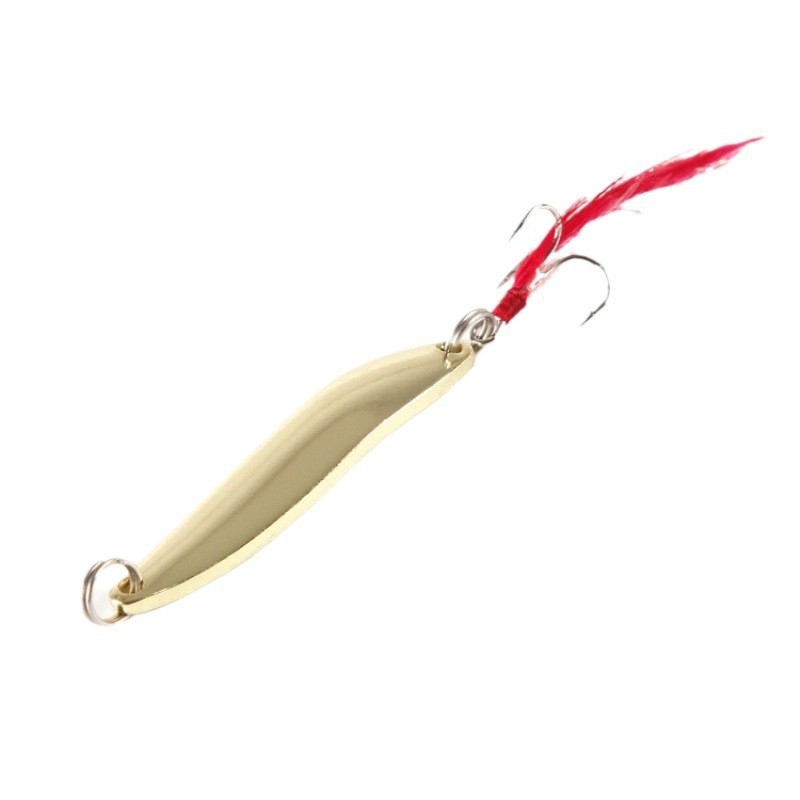 柳叶勺型路亚饵亮片7克-30克淡水海钓翘嘴鲈鱼黑鱼假饵钓鱼诱饵 - 图3