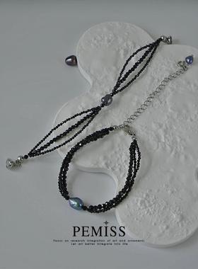 pemiss男女黑尖晶无原创