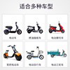 Electric vehicle windshield quilt winter all-inclusive plus velvet thickened shoulder pads battery motorcycle waterproof cover 2025 new model