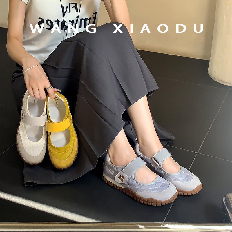 【王小毒】暴走芭蕾●魔术贴运动凉鞋女夏季户外机能玛丽珍女鞋,淘宝优惠券,粉丝福利购,淘宝优惠卷