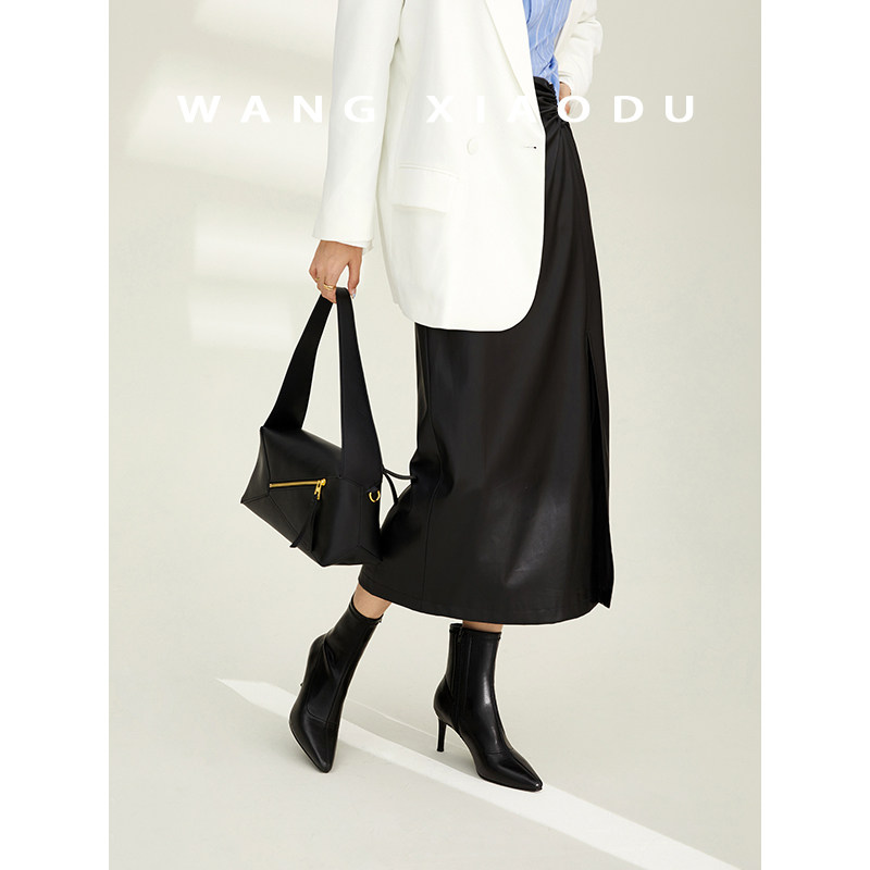 【王小毒】眼神过电●细高跟袜靴女短靴子新款侧拉链瘦瘦靴女尖头,淘宝优惠券,粉丝福利购,淘宝优惠卷