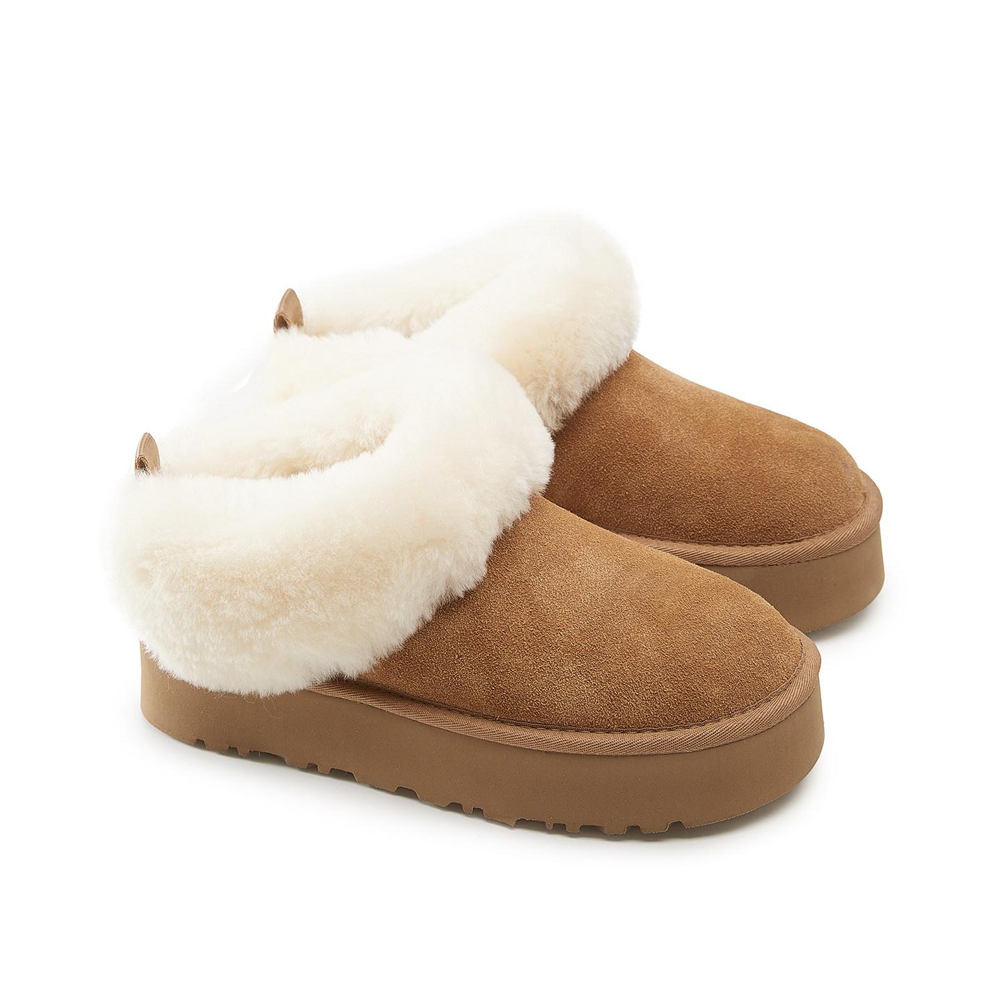 【王小毒】围炉听雪●羊皮毛一体雪地靴女绒面保暖厚底防滑短靴,淘宝优惠券,粉丝福利购,淘宝优惠卷