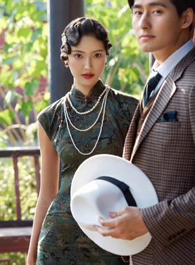 搭配旗袍珍珠项链女士配饰品颈链