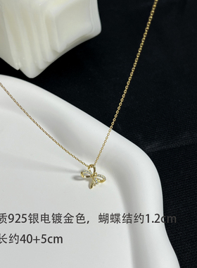 气质个性百搭银钛钢项链女小众