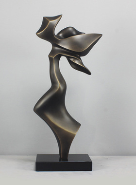 落地雕塑摆件大抽象艺术轻奢现代