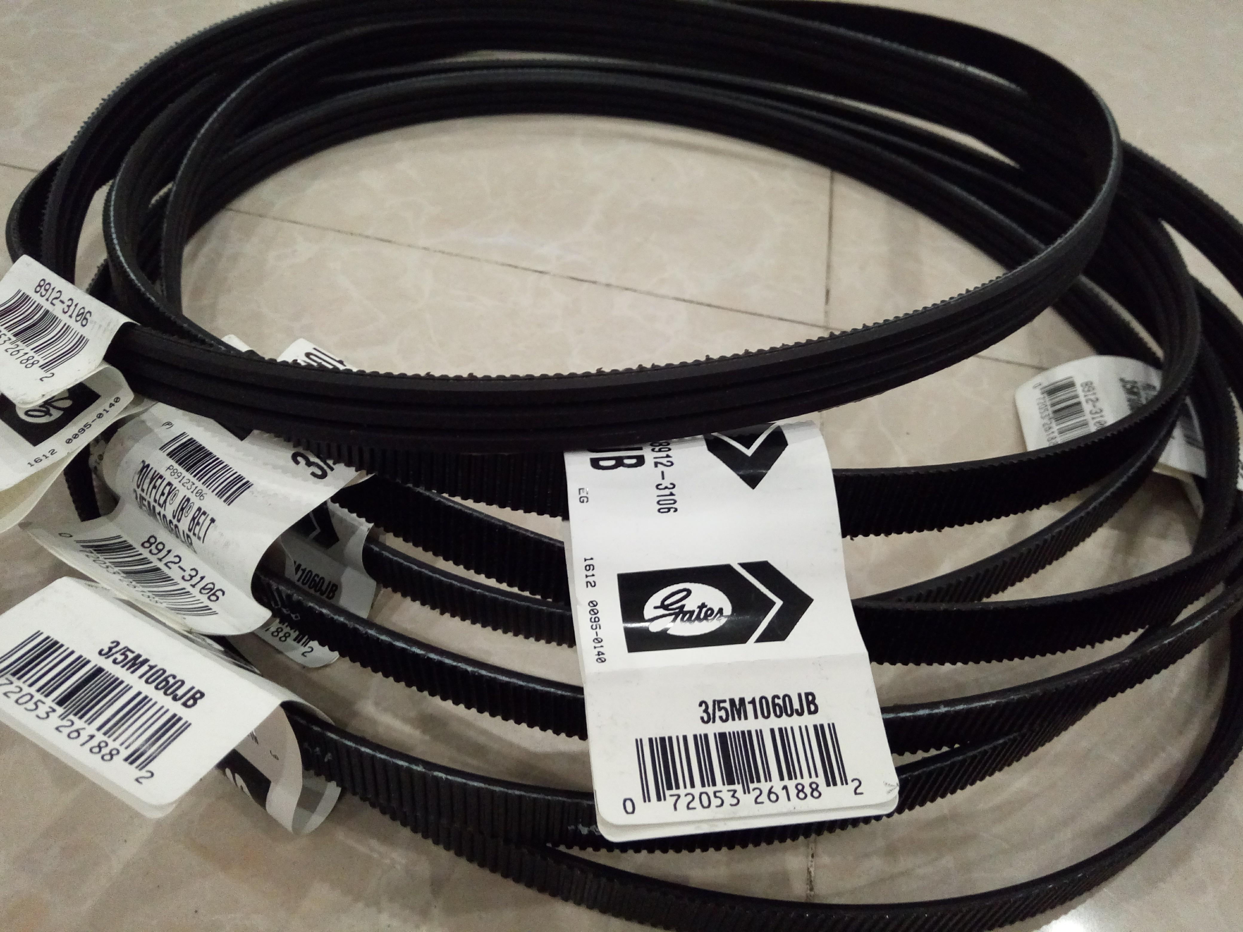 GATES POLYFLEX 2/5M630JB 3/5M630JB盖茨数控车床主轴三角带 - 图1