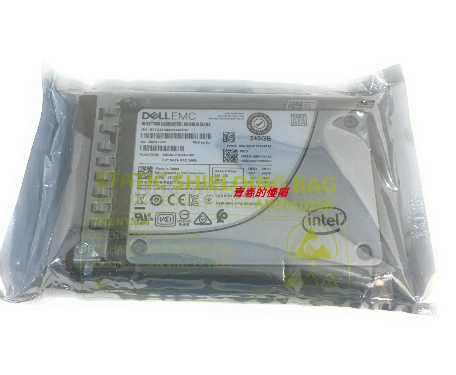 DELL 0T1WH8 T1WH8 SSDSC2KG240G8R 240G SATA SSD企业级固态硬盘 - 图0