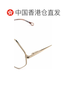 香港直邮CHLOÉ 女士眼镜 CH0022O004 AW2024 金色 CHLOÉ WOMEN'S