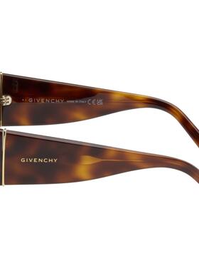 潮奢 Givenchy 纪梵希 女士 棕色 Bold 太阳镜 GV40127I5353EBLON