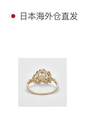 日本直邮日潮 agete 阿卡朵(巨蟹座) K5钻石戒指