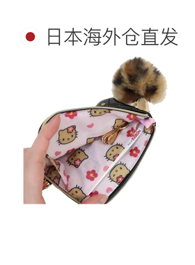 日本直邮Cinemacollection 防晒Hello Kitty钥匙扣绗缝板钥匙包