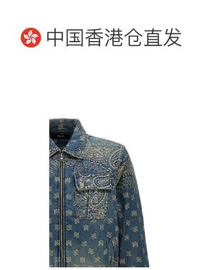 香港直邮潮奢 AMIRI 男士长袖牛仔外套