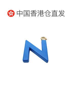 香港直邮CELINE 女士项链 B10EV4V4307QH AW2026 蓝色 字母 N 吊