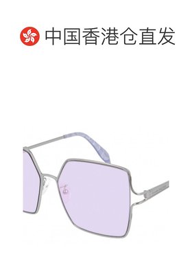 1h可退 香港直邮ALEXANDER MCQUEEN 女士眼镜 AM0219SAMETAL006 A