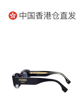 香港直邮FENDI 女士眼镜 FE40125I01V AW2025 黑色太阳镜