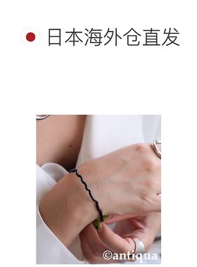 1h可退 日本直邮antiqua 女士 真鍮 波浪造型 宽松设计 手镯 AJ01