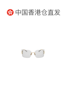香港直邮MIU MIU 女士眼镜 SMU54YS5AK30B SS2024 灰色 徽标太阳