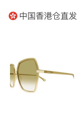 香港直邮CHLOÉ 女士眼镜 CH0262S006 CO 浅棕色 Chloe Sunglasses