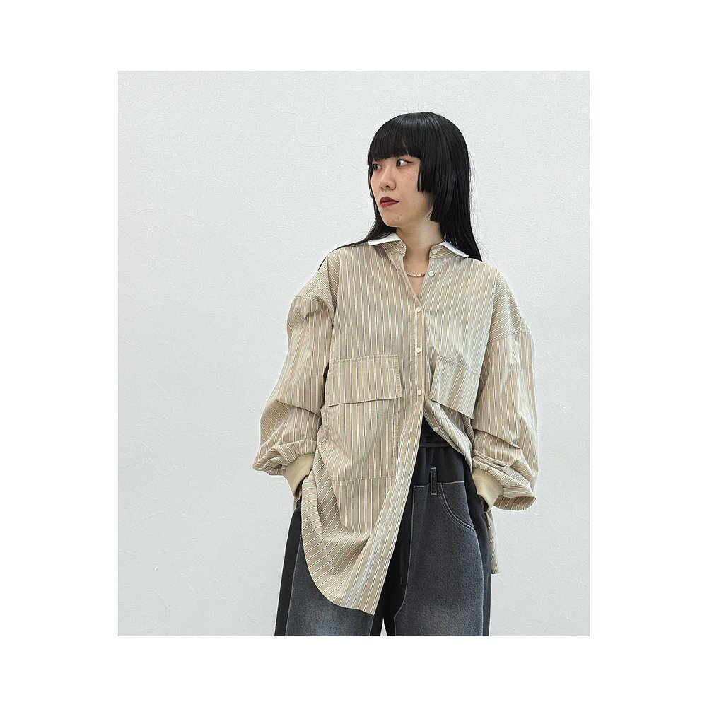 1h可退 日本直邮MODE NORM CORE 女装 宽松落肩设计 2WAY大口袋长 - 图0