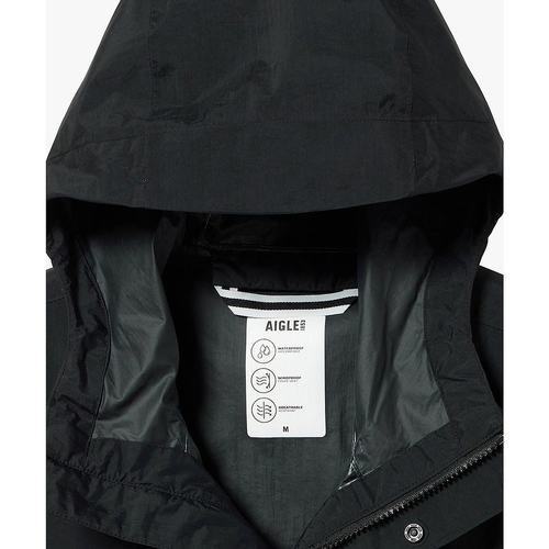 日本直邮AIGLE 透湿防水可打包连帽夹克外套 AI715EM14804 - 图2