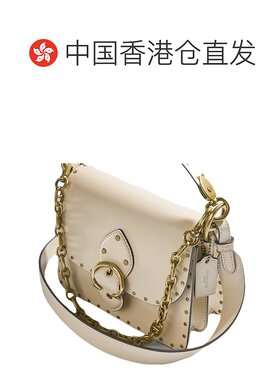 香港直邮Coach(专柜) 女士单肩包白色 4600B4IY蔻驰迷你女包