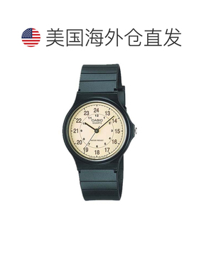 自营Casio Men's Classic Analog Watch with Gold Dial - MQ-24-