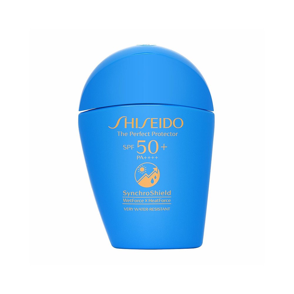 自营｜Shiseido/资生堂蓝胖子新艳阳防晒乳防水 50ml全身清爽高倍 - 图0