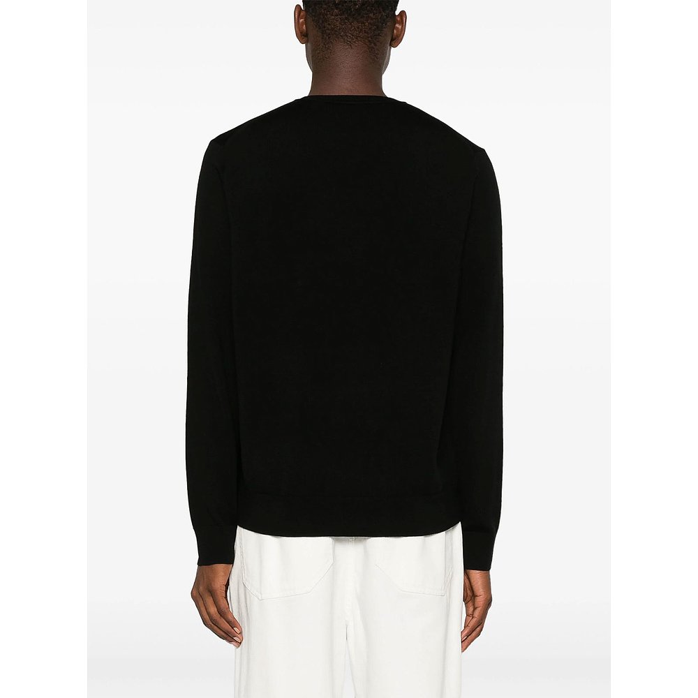 1h可退 MICHAEL KORS 男士针织衫 CF460F77AP001 AW2025 黑色男装 - 图2