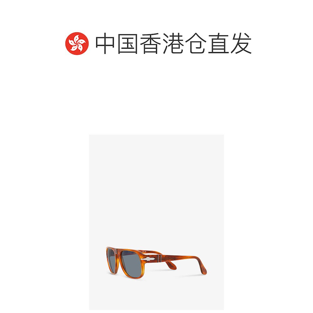 香港直邮潮奢 Persol 男士 PO3310S Jean 龟甲纹飞行员醋纤太阳眼 - 图1