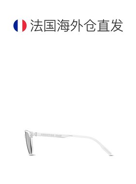 自营欧洲直邮Dior迪奥男女同款太阳镜墨镜白色银色镜片春夏款防晒