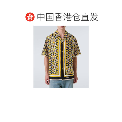 香港直邮valentino华伦天奴Bulles Royales男士衬【付后1h可退】 - 图1