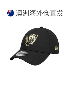 澳大利亚直邮Western Bulldogs 黑金配色 New Era 9FORTY 帽子