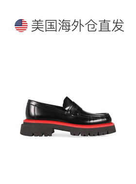 自营salvatore ferragamoFerragamo Men's Black Fergal Logo Deb