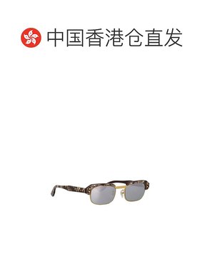 香港直邮GUCCI 女士眼镜 746938J07402381 AW2023 灰色 SUNGLASSE