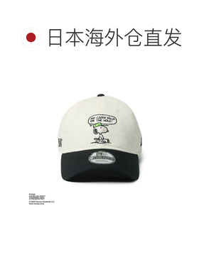 日本直邮NEW ERA 男女高尔夫帽9TWENTY复古花生史努比伍德斯托克1