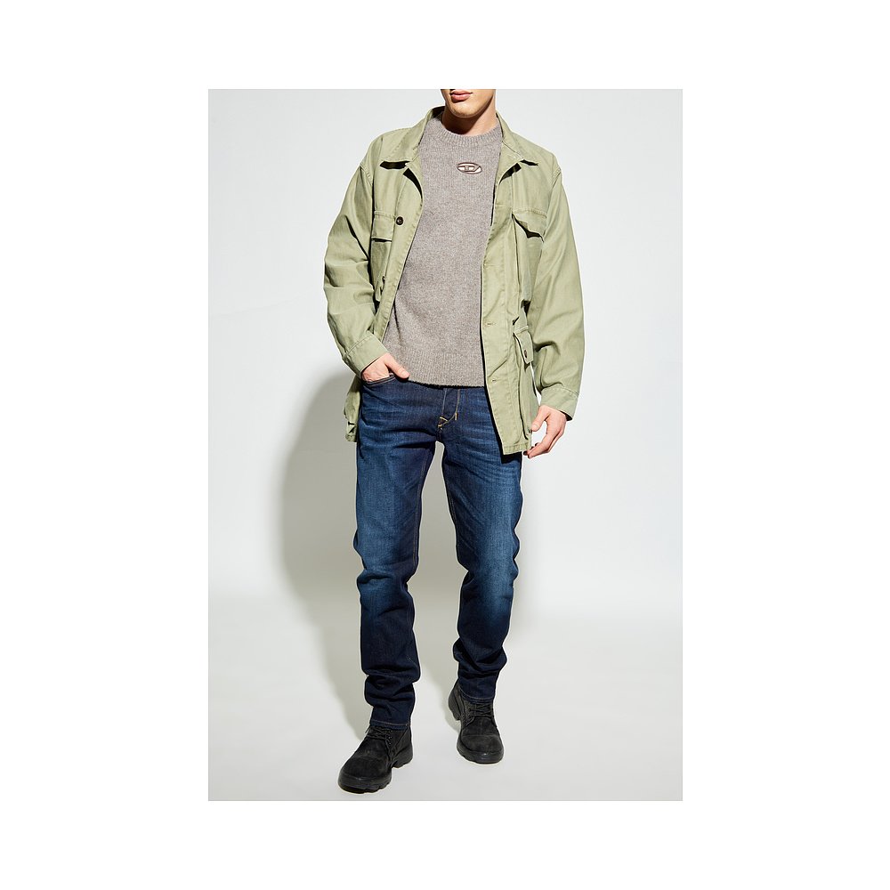 1h可退 DIESEL 男士针织衫 KAREESOA208210TKCZ5GD SS2026 - 图0