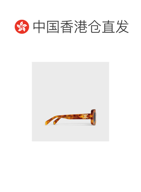 香港直邮CELINE 男士眼镜 4S313CPLB19HU SS2026 棕色 Skate 02太