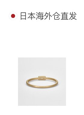 日本直邮日潮 agete 阿卡朵K10／0.02克拉钻石戒指（L）