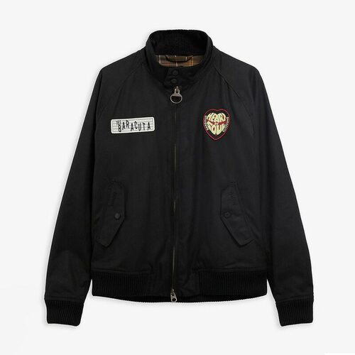 日本直邮Barbour BARACUTA 联名款 蜡质夹克 Badged Porton MWX25 - 图0