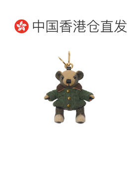 香港直邮BURBERRY 女士项链 81201701 AW2025 花色 托马斯熊吊饰