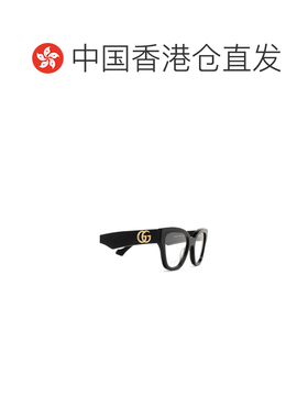 香港直邮GUCCI 女士眼镜 GG1424O001 AW2025 黑色古驰
