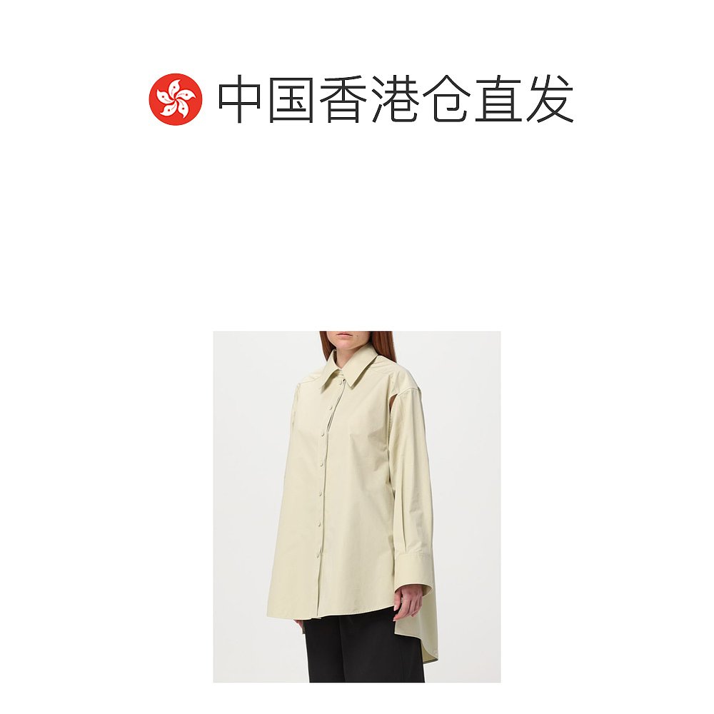 香港直邮潮奢 Jil Sander 吉尔 桑达 女士 长袖衬衫 J03DL0135J45 - 图1