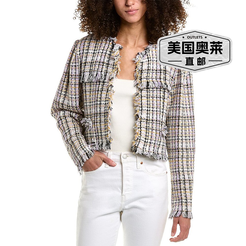 Isabel Marant Étoile Nameo Jacket purple 【美国奥莱】直发 - 图0