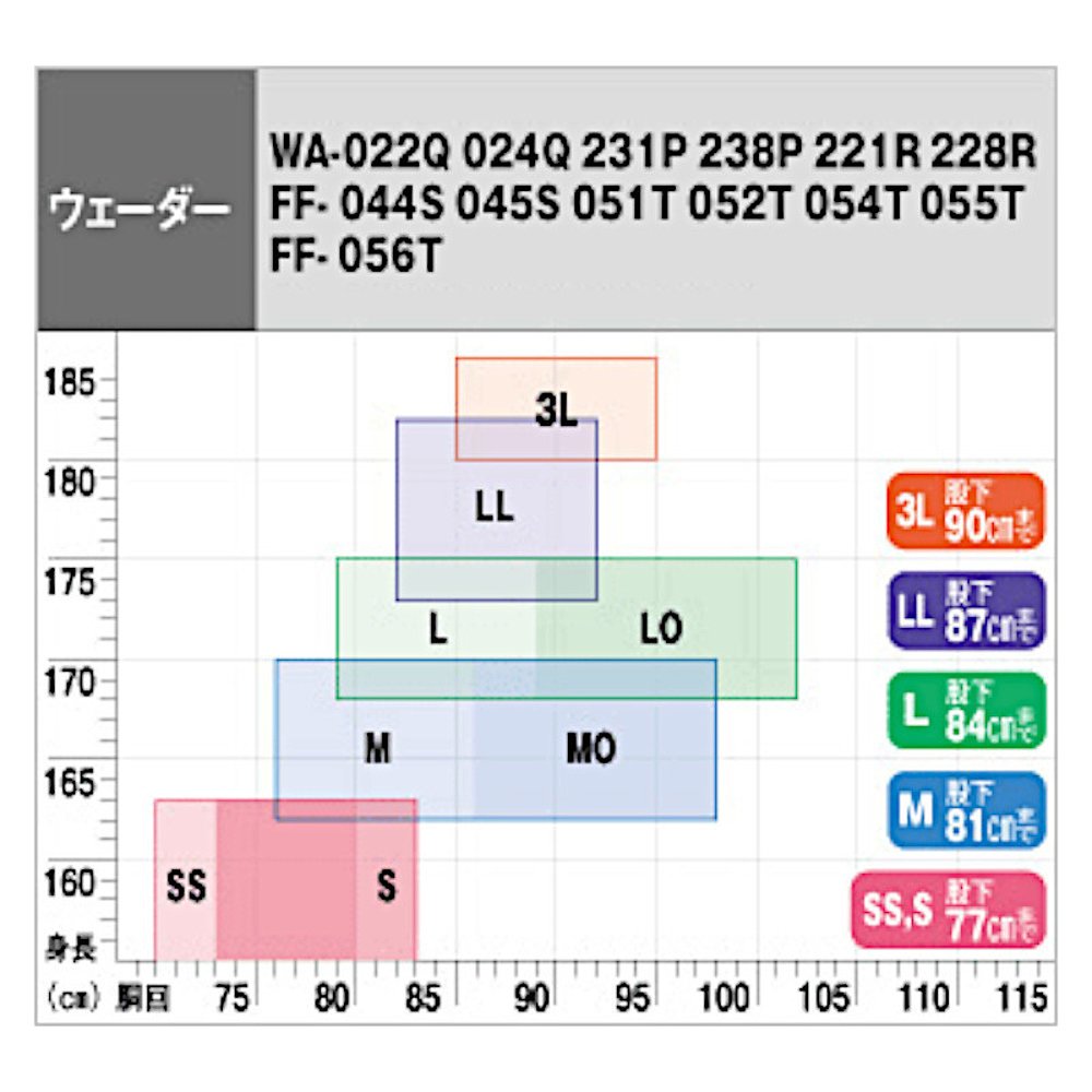 日本直邮Shimano Waders Hyper Waders胸部针毡鞋底FF-055T 3L-图2