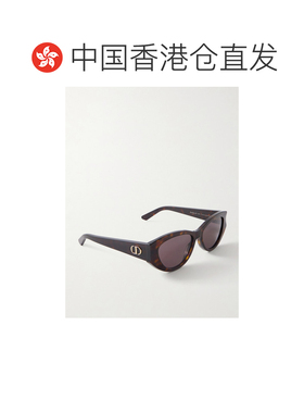 香港直邮DIOR 迪奥 女士 Glow B1I 猫眼醋纤太阳眼镜 CD40198I52E