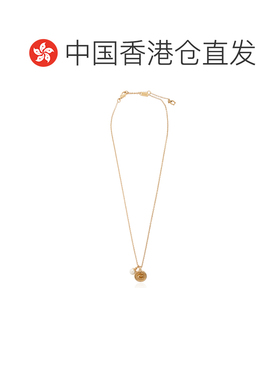 香港直邮COACH 女士项链 37581274GLD710 AW2026 金色 吊坠项链