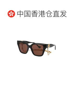 香港直邮GUCCI 女士眼镜 GG1023S005 SS2025 黑色 Sunglass