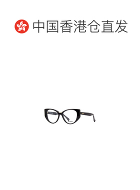 香港直邮MAX MARA 男士眼镜 MM5142001 AW2024 黑色 徽标平光镜