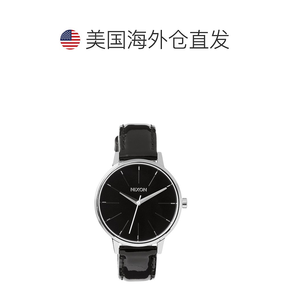 Nixon Women's Kensington Black Dial Watch black 【美国奥莱】 - 图1